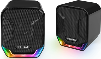 Fantech SONAR GS202 Music and Mobile Gaming Wired Speakers - Black