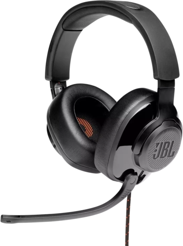 JBL Quantum 300 Wired Gaming Headphone - Black