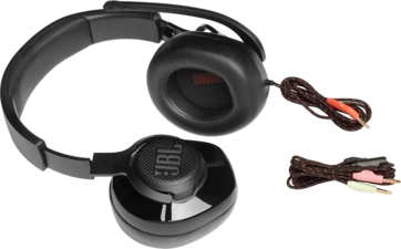 JBL Quantum 300 Wired Gaming Headphone - Black