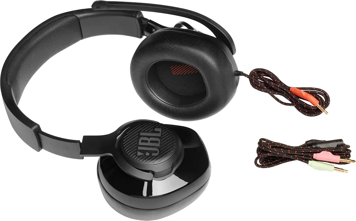 JBL Quantum 300 Wired Gaming Headphone - Black – image 5