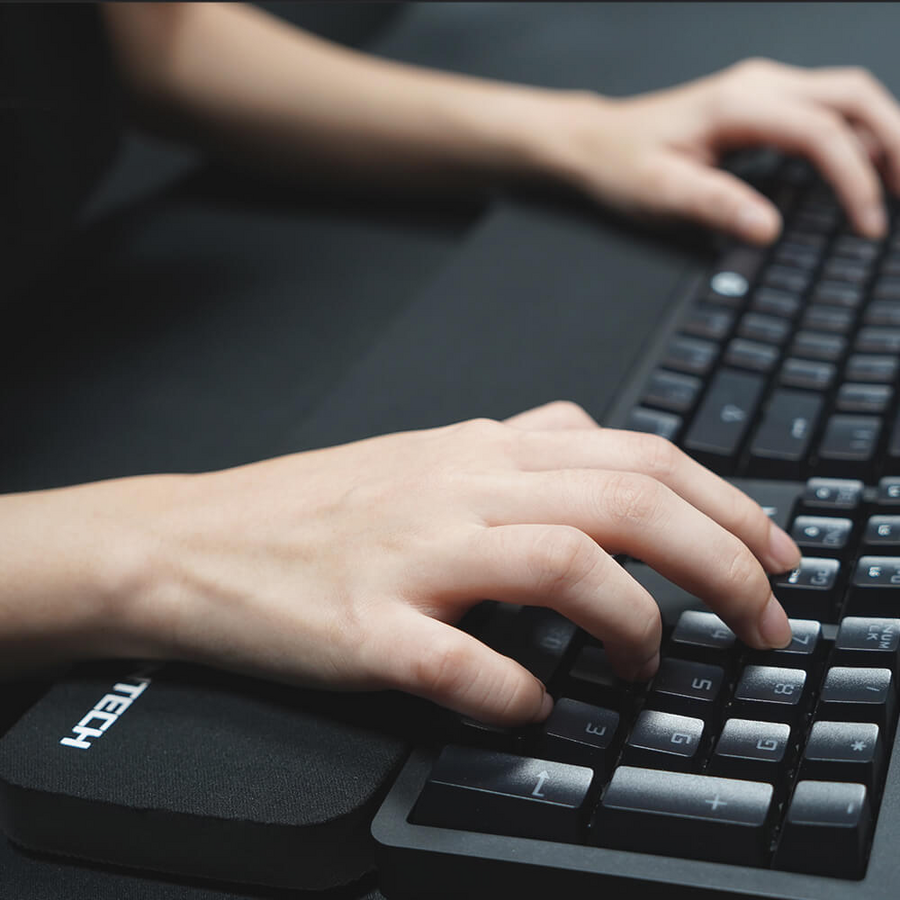 Fantech AC4101L Pilo Wrist Rest Pad - Black - Large – image 3