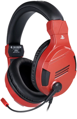 BIGBEN Wired Stereo Gaming Headset - Red