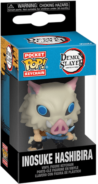 Funko Pocket Pop! Keychain: Demon Slayer - Inosuke Hashibira – image 2