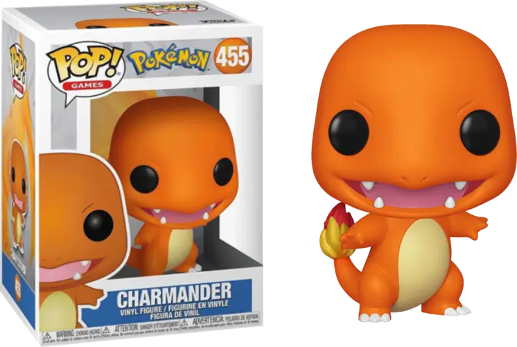 Funko Pop! Games: Pokemon - Charmander Pokedex