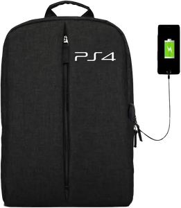 BackPack Bag For PS4 Game Console Storage - Black -  for sale in Egypt from Games2Egypt