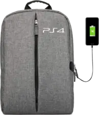 BackPack Bag For PS4 Game Console Storage - Grey (90031)