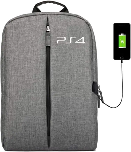 BackPack Bag For PS4 Game Console Storage - Grey -  for sale in Egypt from Games2Egypt