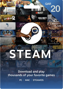 Steam Gift Card 20 QAR Steam Key - Qatar -  for sale in Egypt from Games2Egypt