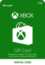 Xbox Live Gift Card 50 BRL Key BRAZIL -  for sale in Egypt from Games2Egypt