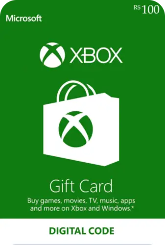 Xbox Live Gift Card 100 BRL Key BRAZIL