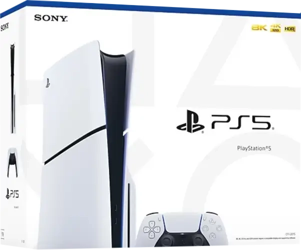 Sony PlayStation 5 Slim Console (Disc Edition) - 1TB - 1Y Warranty