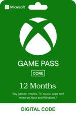 Xbox Game Pass Core Membership 12 Months US