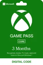 Xbox Game Pass Core 3 Months Xbox Live Key - Turkey