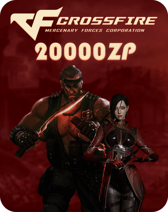 بطاقة هدايا جمينج  كروس فاير - 20000 زي بي  للبيع في مصر من خلال Games2Egypt