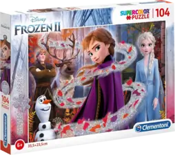 Clementoni Frozen 2 Glitter Puzzle (104pc) (90313)