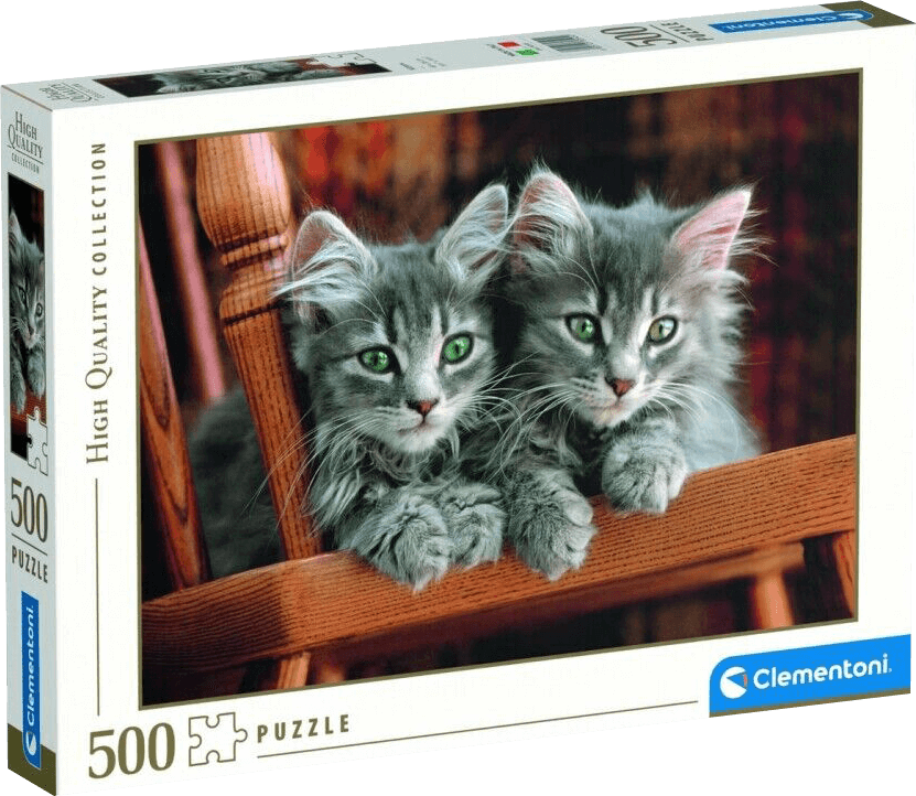 Clementoni Kittens Puzzle (500pc)