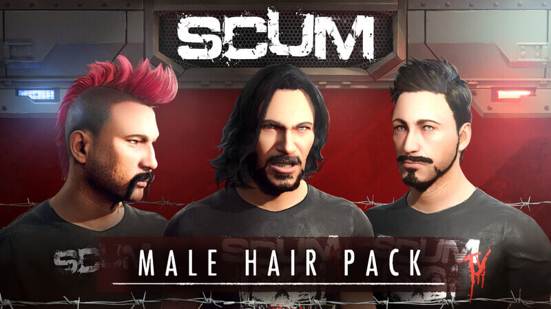 SCUM Male Hair Pack  للبيع في مصر من خلال Games2Egypt
