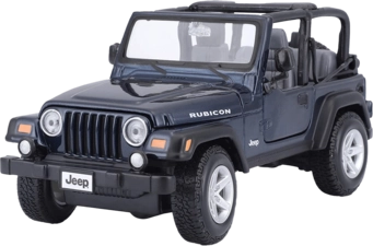 Maisto Jeep Wrangler Rubicon (1:18) - Diecast Special Edition - Navy Blue