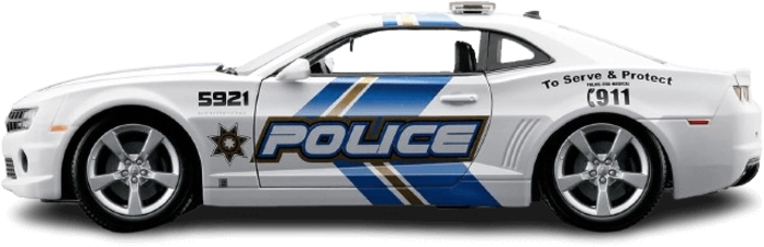 Maisto Chevrolet Camaro RS 2010 (1:18) - Diecast Special Edition - Police Car