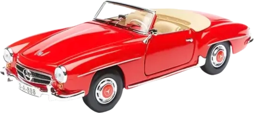 Maisto 1955 Mercedes Benz 190SL (1:18) - Diecast Special Edition - Red