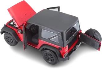 Maisto 2014 Jeep Wrangler (1:18) - Diecast Special Edition - Red (90523)