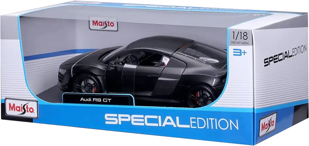 Maisto Audi R8 GT (1:18) - Diecast Special Edition - Black