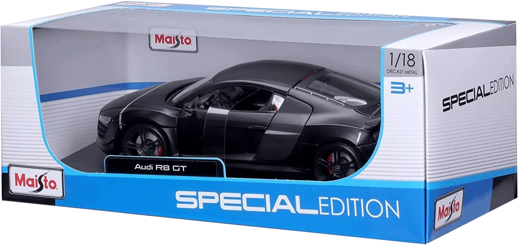 Maisto Audi R8 GT (1:18) - Diecast Special Edition - Black