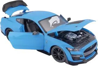 Maisto 2020 Mustang Shelby GT500 (1:18) - Diecast Special Edition - Blue
