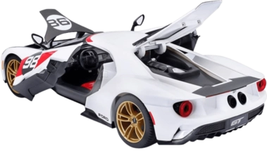 Maisto 2021 Ford GT Heritage (1:18) - Diecast Special Edition - White