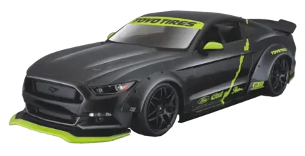 Maisto 2015 Ford Mustang GT (1:18) - Diecast Muscle Edition - Grey