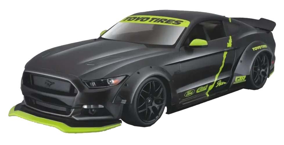 Maisto 2015 Ford Mustang GT (1:18) - Diecast Muscle Edition - Grey