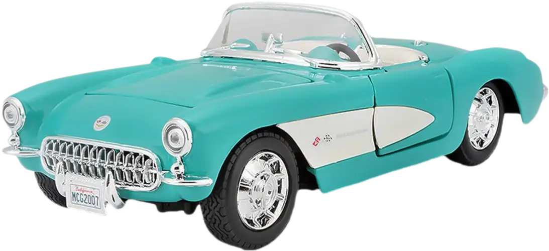 Maisto 1957 Chevrolet Corvette (1:24) - Diecast Special Edition - Tiffany Blue