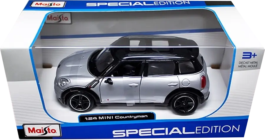 Maisto Mini Countryman (1:24) - Diecast Special Edition - Silver  for sale in Egypt from Games2Egypt