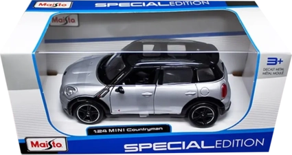 Maisto Mini Countryman (1:24) - Diecast Special Edition - Silver  for sale in Egypt from Games2Egypt