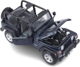 Maisto Jeep Wrangler Rubicon (1:27) - Diecast Special Edition - Black