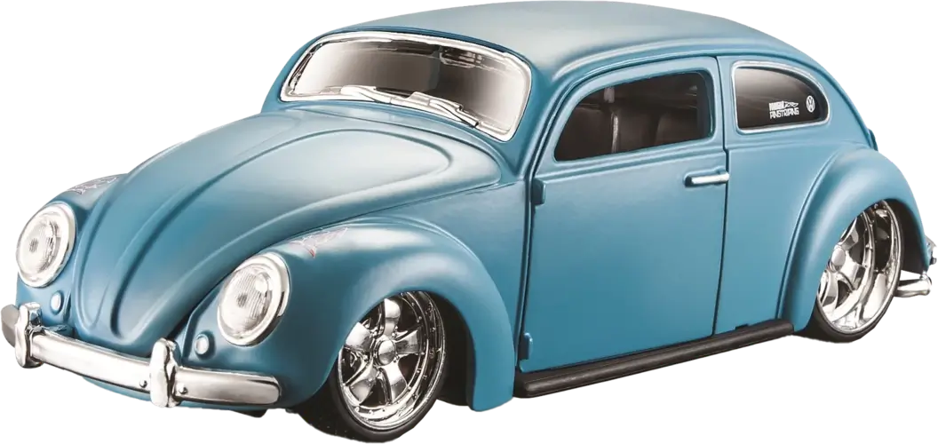 Maisto Design 124 Volkswagen Beetle (1:24) - Diecast Outlows - Blue