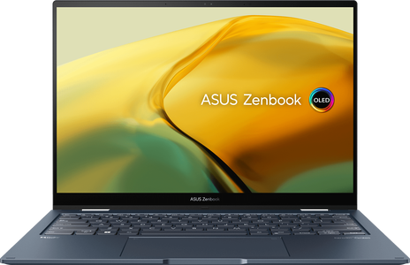 ASUS Zenbook 14 Flip OLED Laptop - 14 Inch - 16GB - Silver -  for sale in Egypt from Games2Egypt