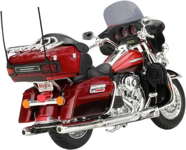 Maisto 2013 FLHTK Electra Glide Ultra Limited (1:12) - Diecast H-D Motorcycles - Red