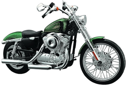 مجسم دراجة نارية 2013 XL1200V سفينتي تو - ديكاست (1:12) من مايستو - أخضر  للبيع في مصر من خلال Games2Egypt