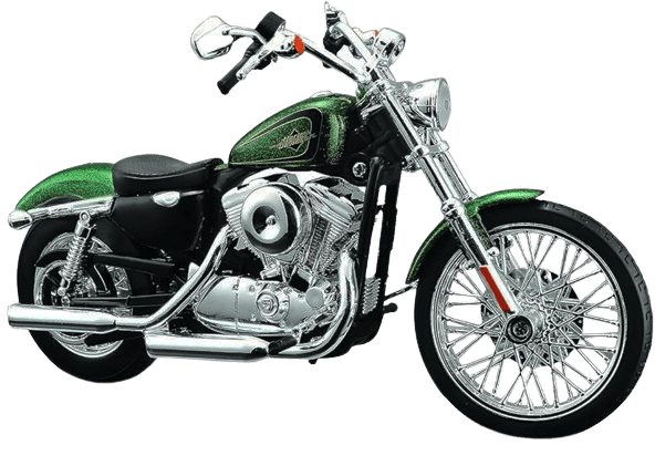 مجسم دراجة نارية 2013 XL1200V سفينتي تو - ديكاست (1:12) من مايستو - أخضر  للبيع في مصر من خلال Games2Egypt