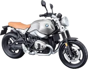 Maisto BMW R nineT Scrambler (1:12) - Diecast H-D Motorcycles - Silver
