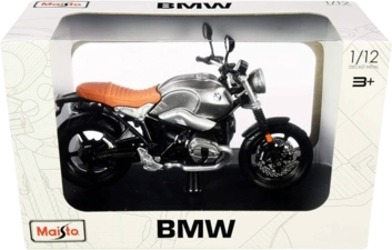 Maisto BMW R nineT Scrambler (1:12) - Diecast H-D Motorcycles - Silver