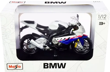 مجسم دراجة نارية بي إم دبليو S1000RR - ديكاست (1:12) من مايستو  للبيع في مصر من خلال Games2Egypt