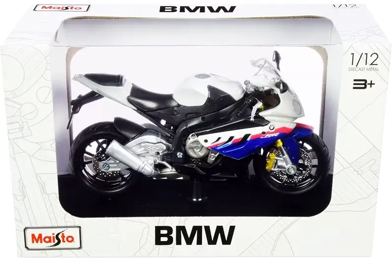 مجسم دراجة نارية بي إم دبليو S1000RR - ديكاست (1:12) من مايستو  للبيع في مصر من خلال Games2Egypt
