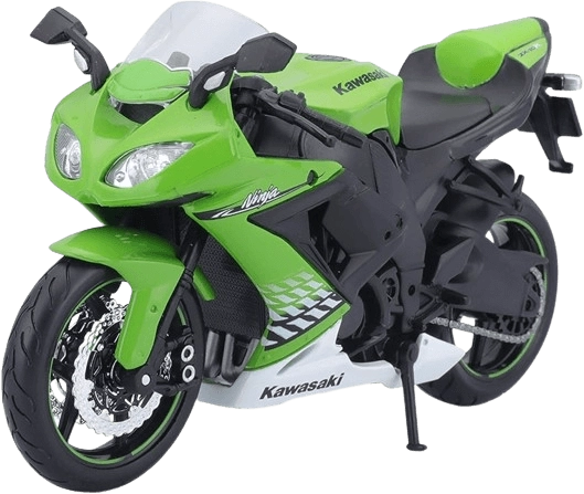 Maisto Kawasaki Ninja ZX-10R (1:12) - Diecast H-D Motorcycles - Green  for sale in Egypt from Games2Egypt