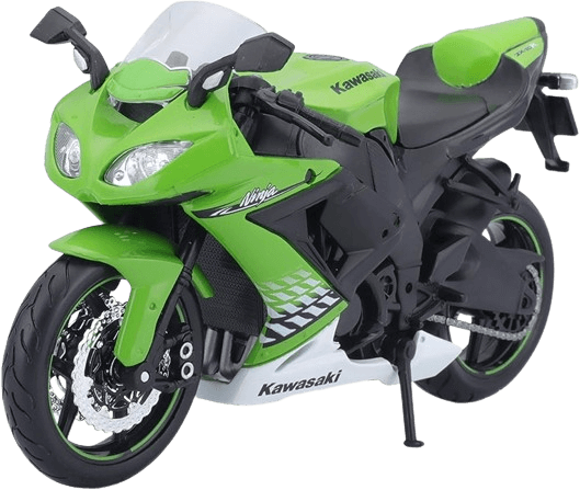 مجسم دراجة نارية  كاواساكي نينجا ZX-10R - ديكاست (1:12) من مايستو - أخضر  للبيع في مصر من خلال Games2Egypt