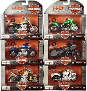 Maisto Harley-Davidson Set (1:12) - Diecast H-D Motorcycles