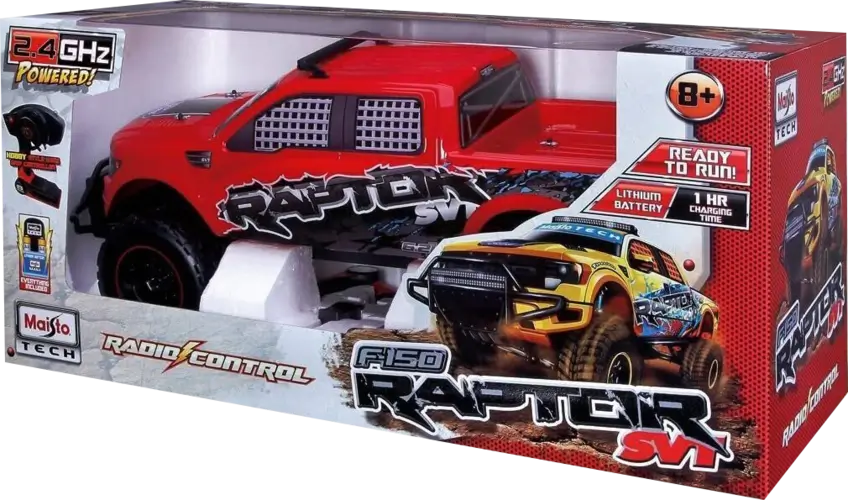 Maisto RC Off Road 2014 Ford F150 SVT Raptor Vehicle