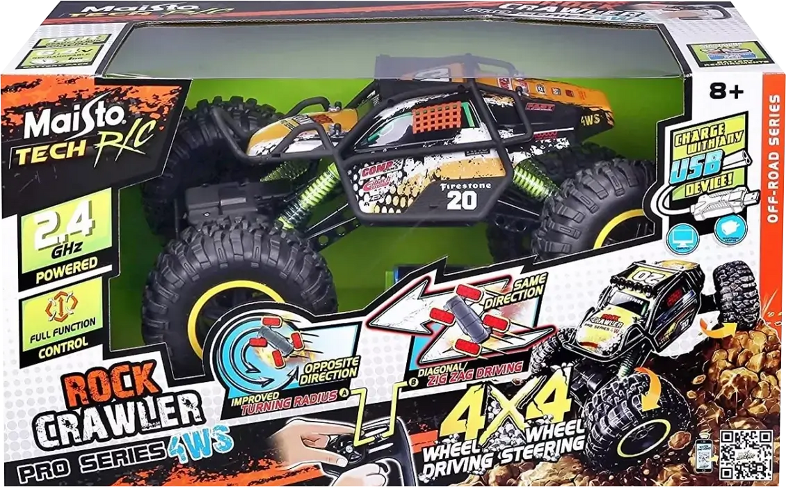 سيارة 4x4 روك كراولر برو مونستر أوف رود بريموت كنترول من مايستو  للبيع في مصر من خلال Games2Egypt