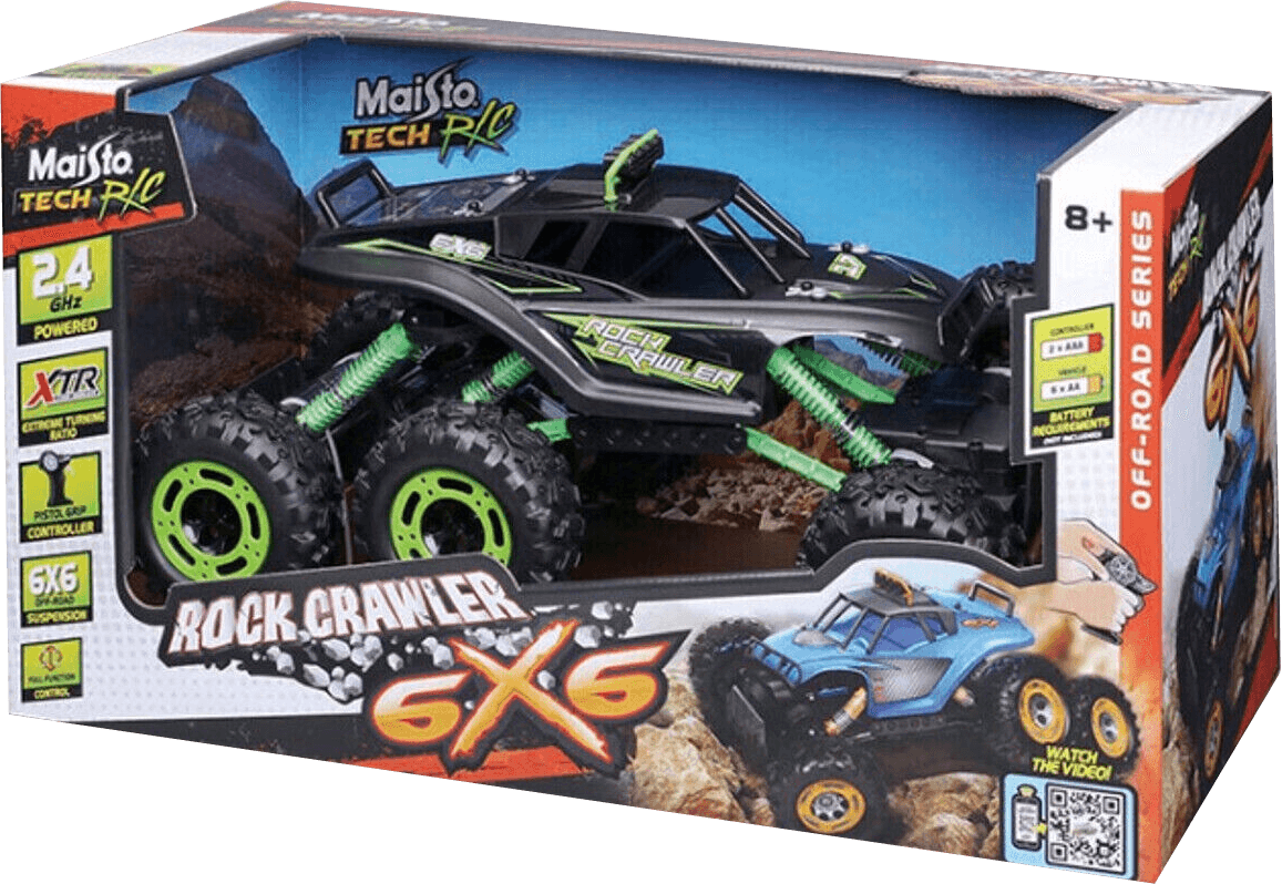 Maisto RC Off Road Rock Crawler 6x6 Vehicle – image 3